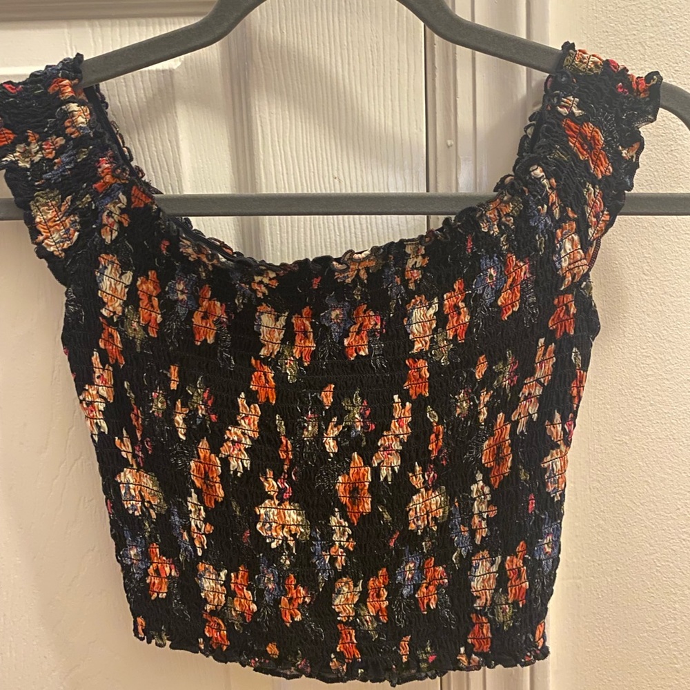 Hollister Floral Crop-Top
